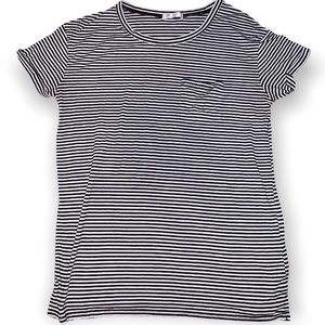 AWAKE Black & White Striped Shirt